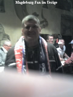 Magdeburg-Fan im Uerige