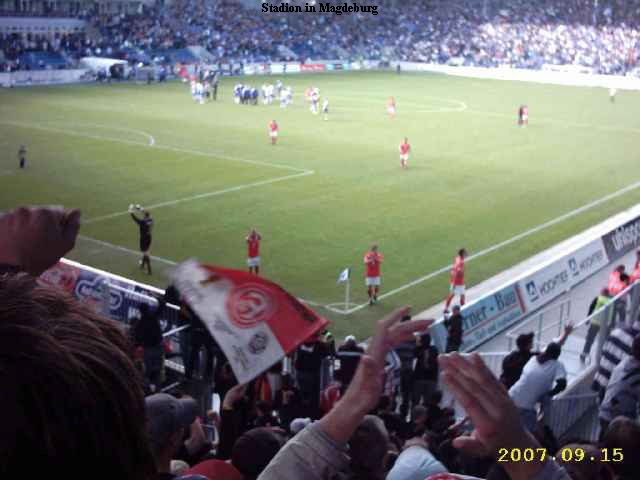 Stadion in Magdeburg