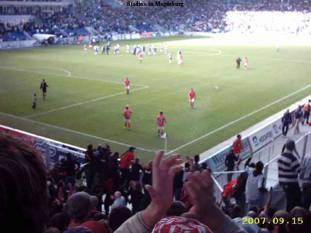 Stadion in Magdeburg